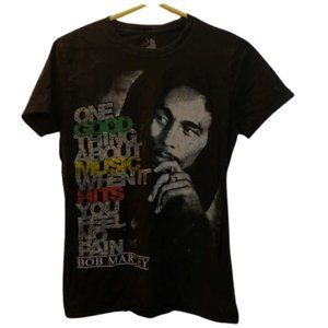 Zion Bob Marley Men's Good Music Hits T-Shirt M